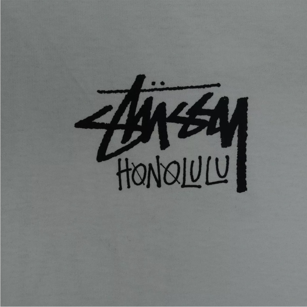 EXCLUSIVE‼️ STUSSY HONOLULU T-SHIRT.  ONLY SOLD IN HAWAII.  S:LARGE Color:WHITE - Picture 3 of 5